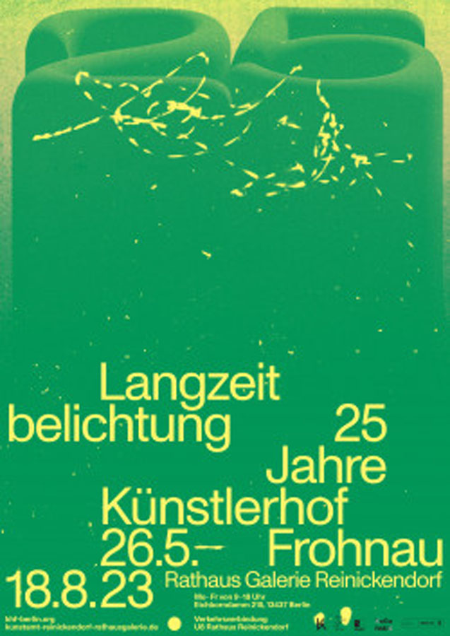 Langzeitbelichtung 25 Jahre Künstlerhof Frohnau