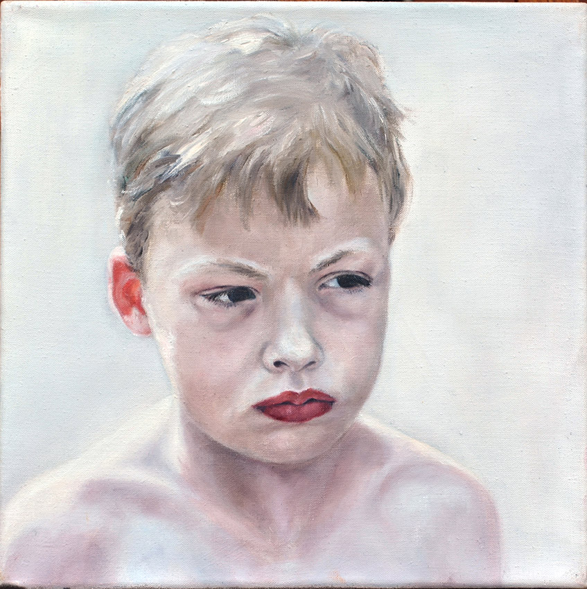 Ohne Titel 2, 40 x 40 cm, Öl auf Leinwand, 2003 | © Claudia Bachmann